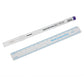 Surgical Ruler Pen - Pen met liniaal blauw - PMU-/Tattoo artist - wenkbrauwen