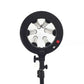 BeautyNeeds - Hoge kwaliteit kleine 6-arms sterlamp LED-fotografische videoringlicht
