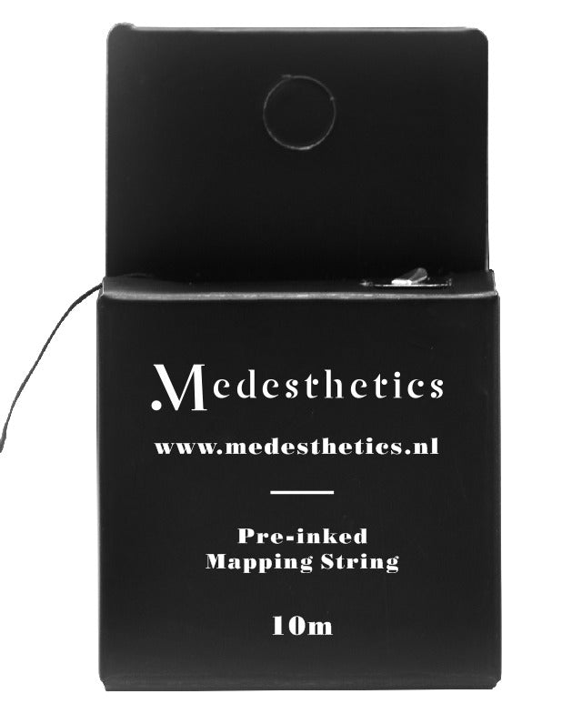 Medesthetics - Pre-Inked Brow Cord 10 m. browmapping string, browmapping thread,