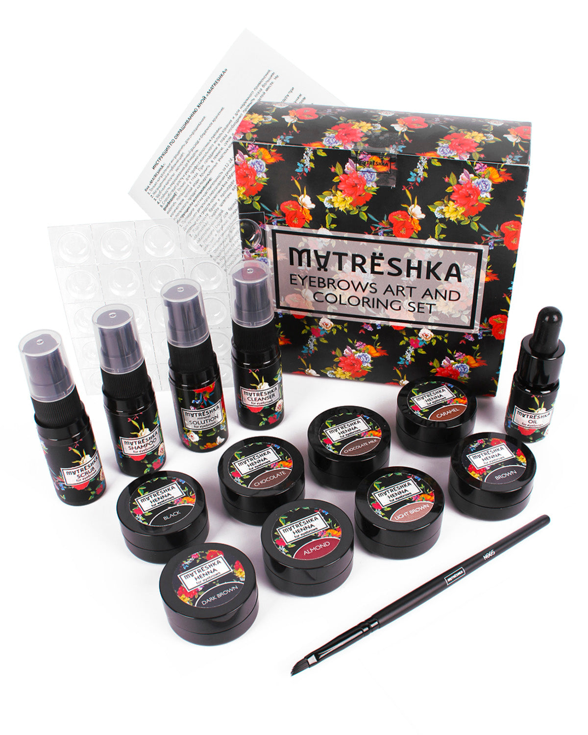 Matreshka - Brow Henna - compleet pakket