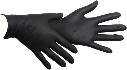 Nitrile Gloves black 100 pieces